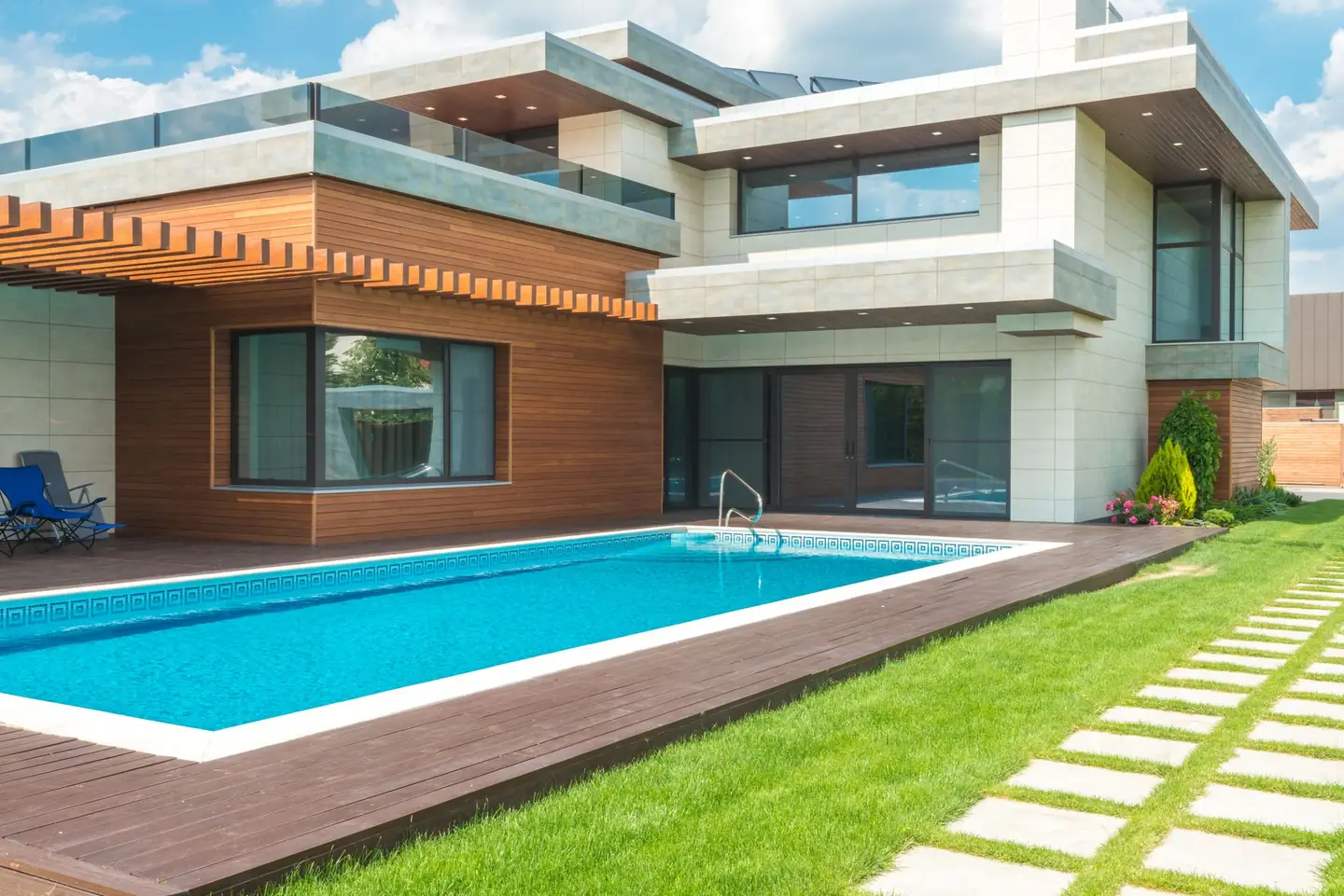 Swimming pool built in Hunterview, NSW